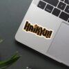 Haikyuu Font Logo Sticker