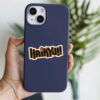 Haikyuu Font Logo Sticker