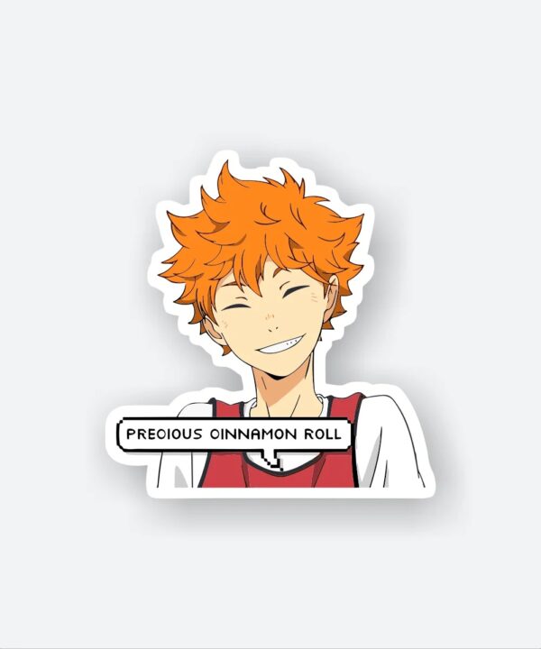 Haikyuu Precious Cinnamon Roll Sticker Haikyuu Precious Cinnamon Roll Sticker