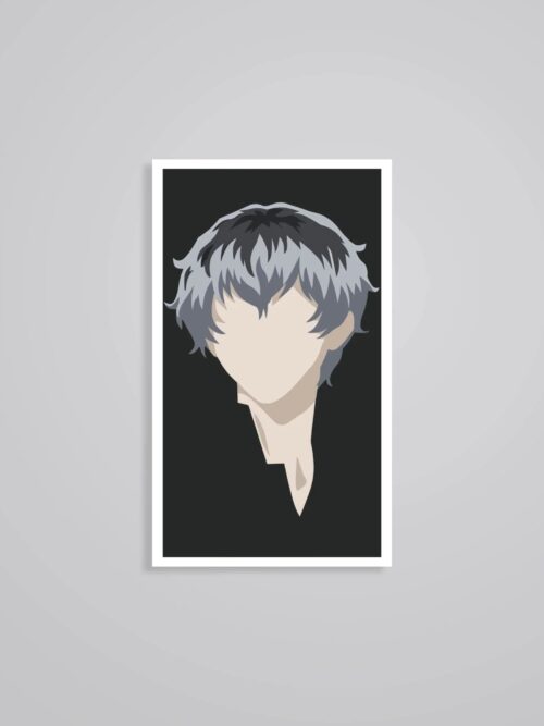 Haise Sasaki Minimalist Anime Stickers