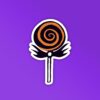 Halloween Candy   Laptop And Mobile Sticker