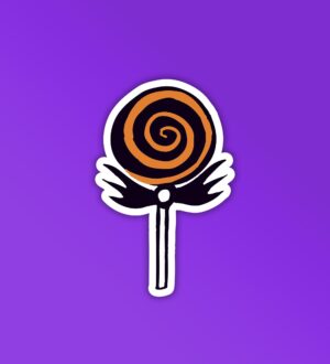 Halloween Candy   Laptop And Mobile Sticker Halloween Candy   Laptop And Mobile Sticker