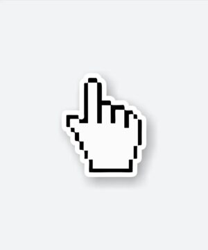 Hand Cursor Sticker