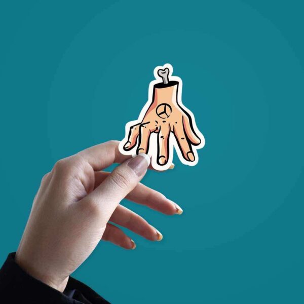 Hands At Peace Sticker