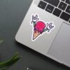 Happy Cone Sticker