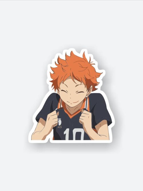 Happy Hinata Haiykuu Sticker