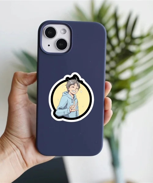 Happy Koshi Sugawara Sticker