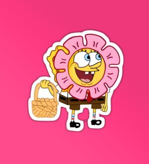 Happy Shopper Spongebob Laptop Mobile Stickers Happy Shopper Spongebob Laptop Mobile Stickers