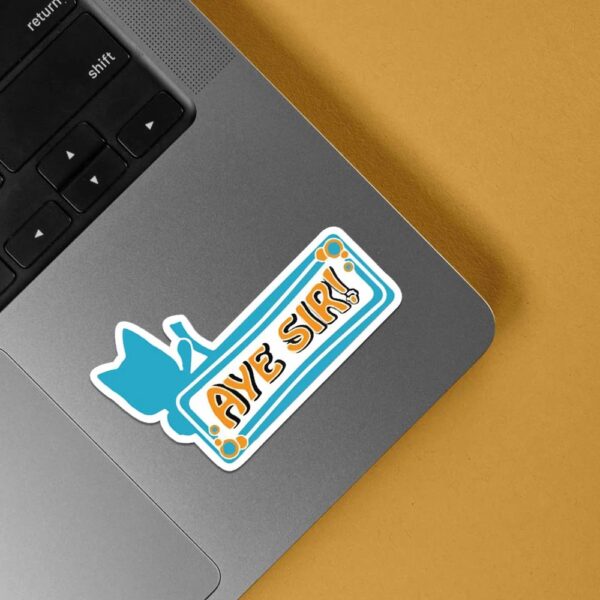 Happys Aye Sir Anime Stickers