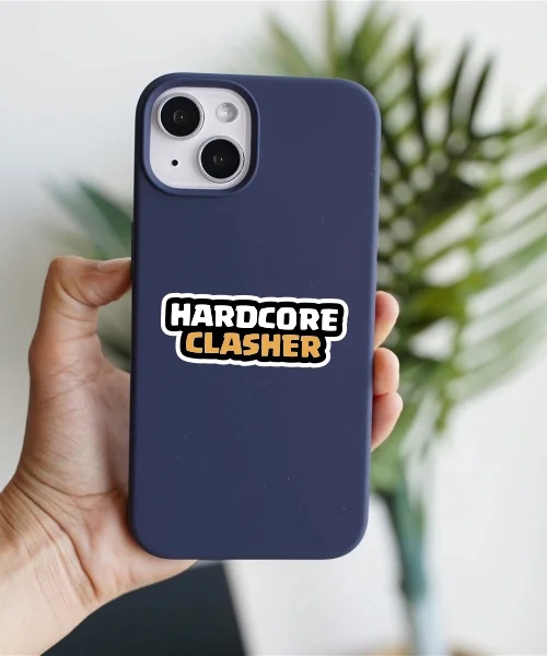 Hardcore Clasher Sticker