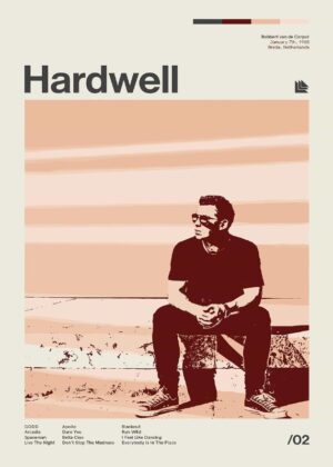 Hardwell Music Poster