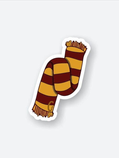 Harry Potter Gryffindor Scarf Sticker