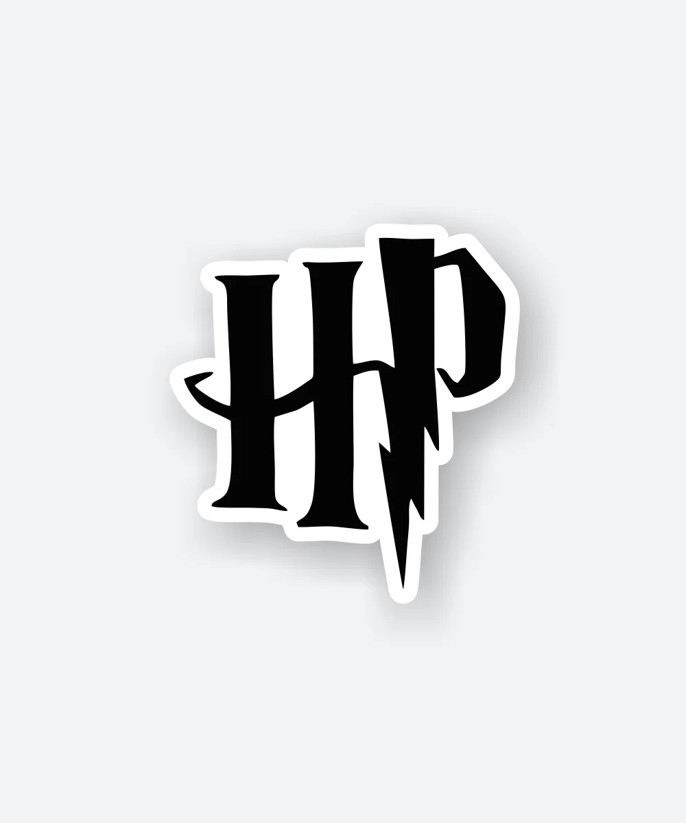 Harry Potter Hp Logo Sticker Harry Potter Hp Logo Sticker