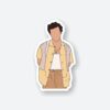 Harry Styles Yellow Outfit Sticker