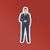 Harvey Specter   Suits Laptop   Mobile Sticker
