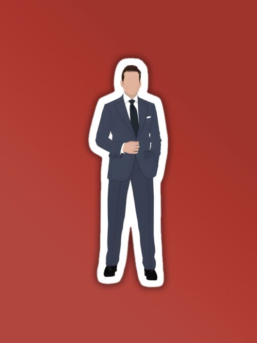 Harvey Specter   Suits Laptop   Mobile Sticker