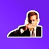 Harvey   Suits Laptop   Mobile Sticker