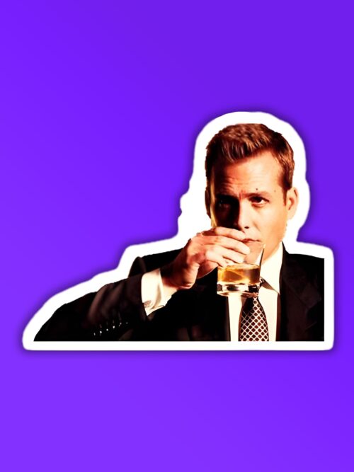 Harvey   Suits Laptop   Mobile Sticker
