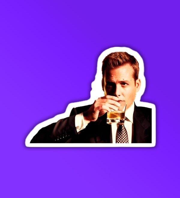 Harvey Suits Laptop Mobile Sticker Harvey Suits Laptop Mobile Sticker
