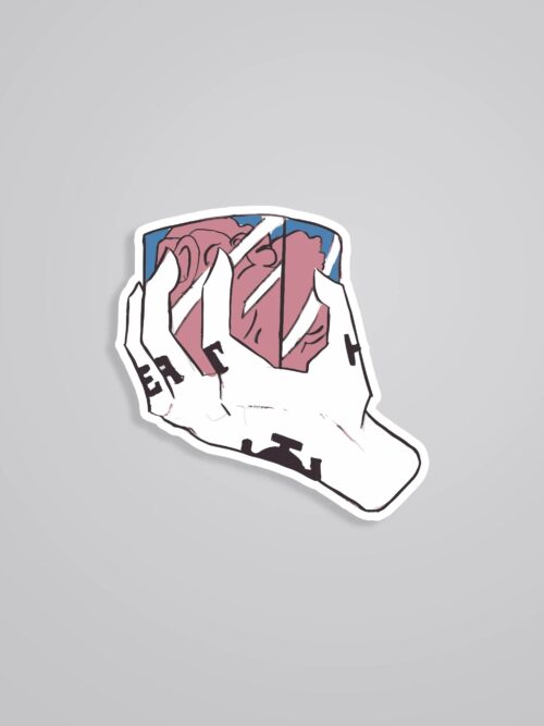 Heart In Trafalgar Laws Hand Anime Stickers
