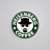 Heisenberg Coffee TV Shows Stickers