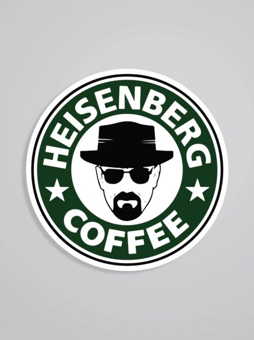 Heisenberg Coffee TV Shows Stickers