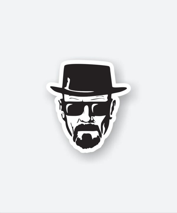 Heisenberg Breaking Bad Sticker Heisenberg Breaking Bad Sticker