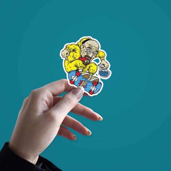 Heisenberg Skateboard Sticker