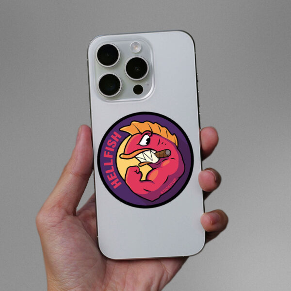 Hell Fish Sticker