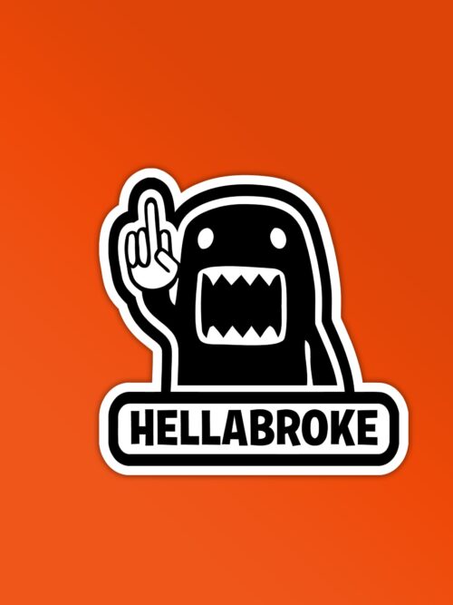 Hellabroke Sticker