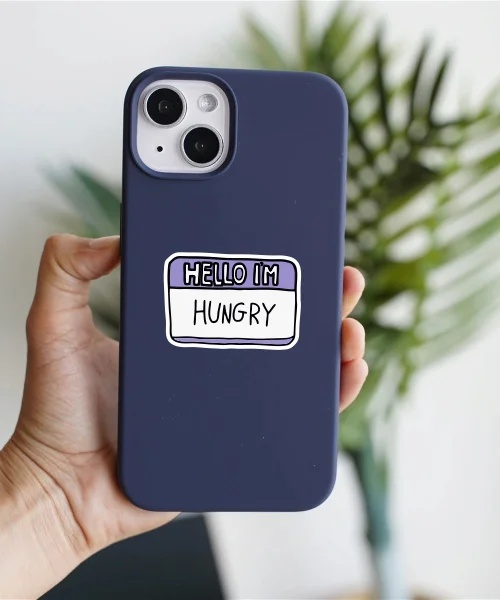 Hello Im Hungry Sticker