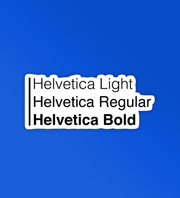 Helvetica Laptop Mobile Stickers Helvetica Laptop Mobile Stickers