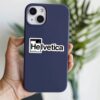 Helvetica Sticker