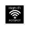 High Fi Sticker