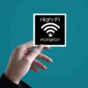 High Fi Sticker
