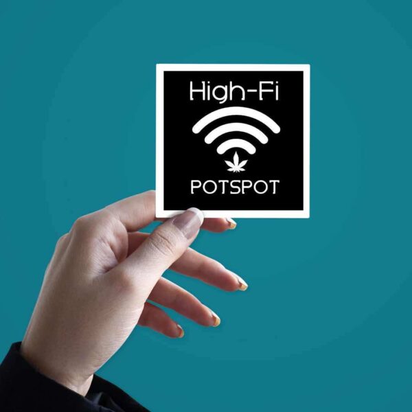 High Fi Sticker