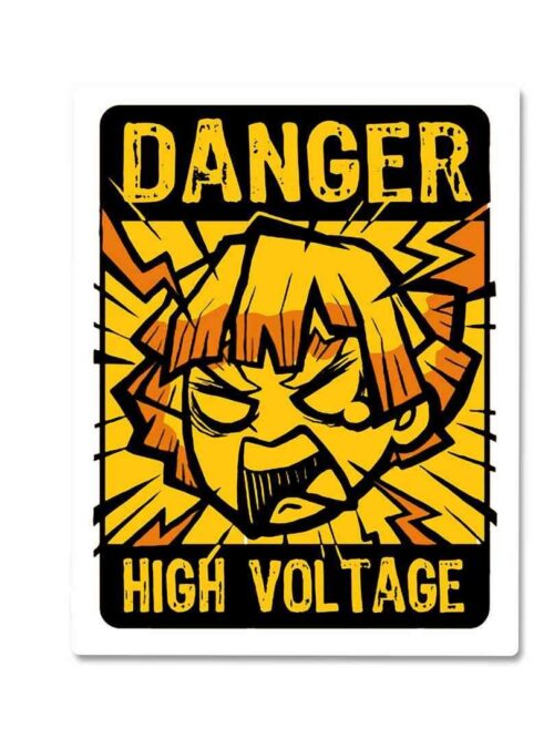 High Voltage Zenitsu Sticker
