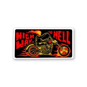 Highway To Hell Sticker Highway To Hell Sticker