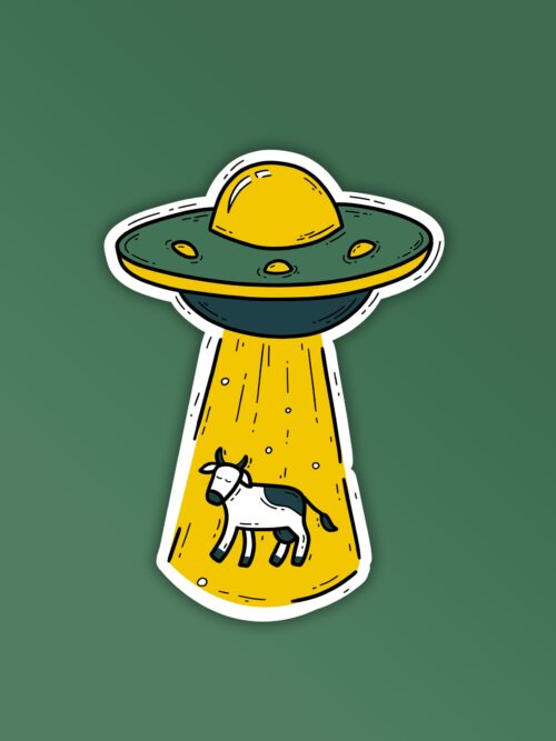Holy Cow Sticker