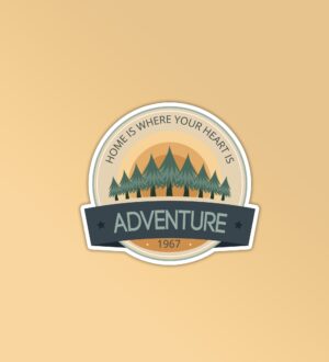 Home Is Where Your Heart Is Sticker Home Is Where Your Heart Is Sticker