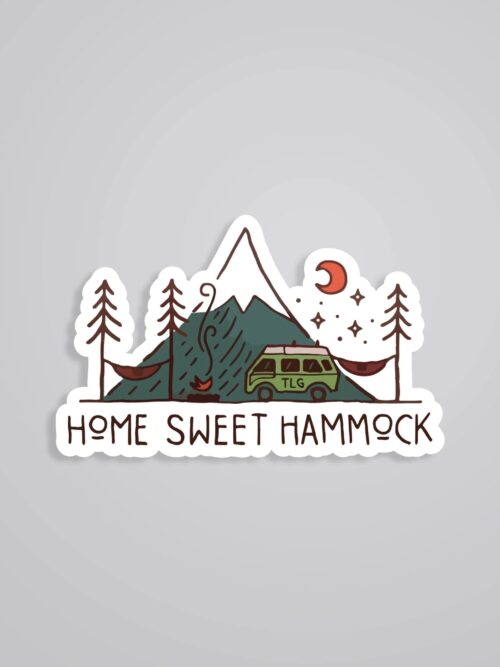 Home Sweet Hammock Travels Stickers