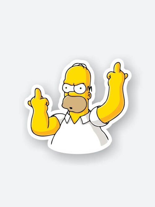 Homer Simpson Sticker