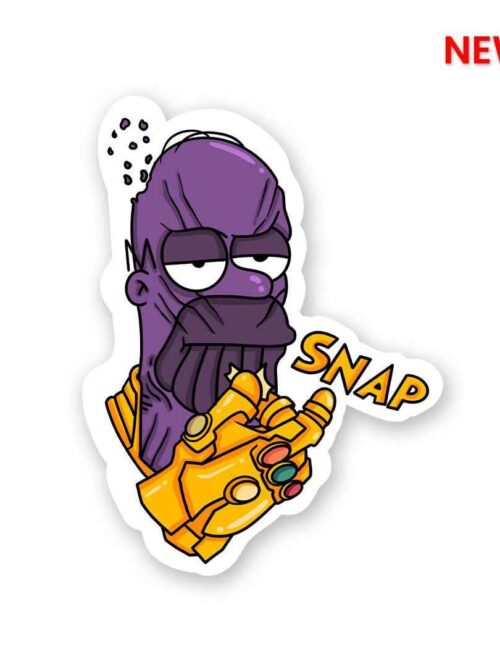 Homer Snap Sticker