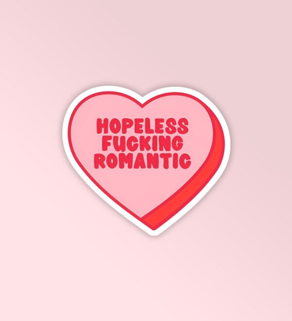 Hopeless Romantic Laptop Mobile Stickers Hopeless Romantic Laptop Mobile Stickers