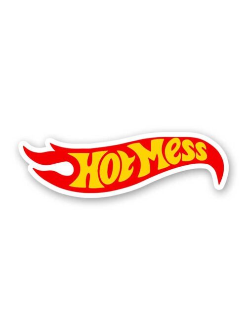 Hotmess Sticker
