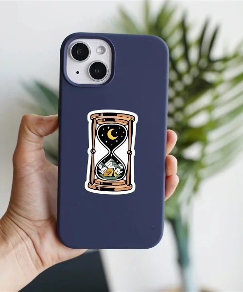 Hour Glass Sticker