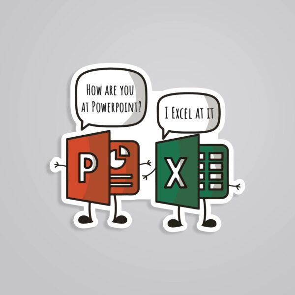 How Are You At PowerPoint Witty Stickers How Are You At PowerPoint Witty Stickers