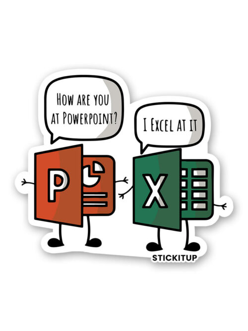 How Are You At Powerpoint Sticker