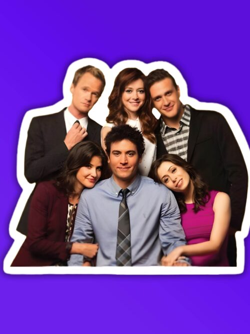 How I Met Your Mother Laptop   Mobile Sticker