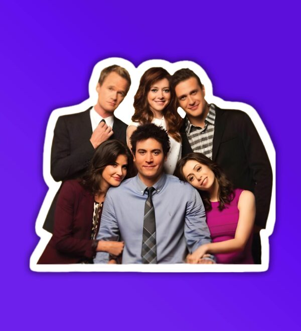 How I Met Your Mother Laptop Mobile Sticker How I Met Your Mother Laptop Mobile Sticker
